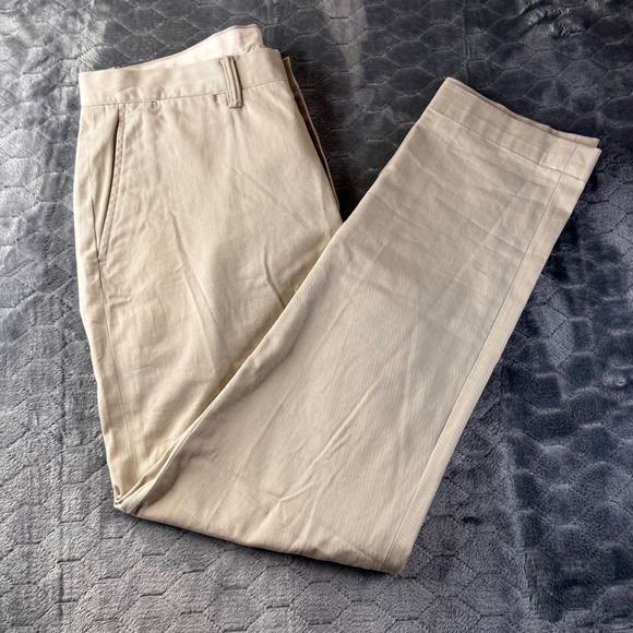 Polo Ralph Lauren Classic Fit Chino Pants Mens 34x32 Khaki Tan Cotton - Picture 11 of 11